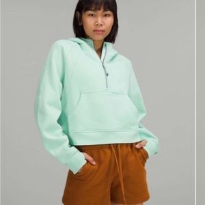Lululemon half zip scuba hoodie